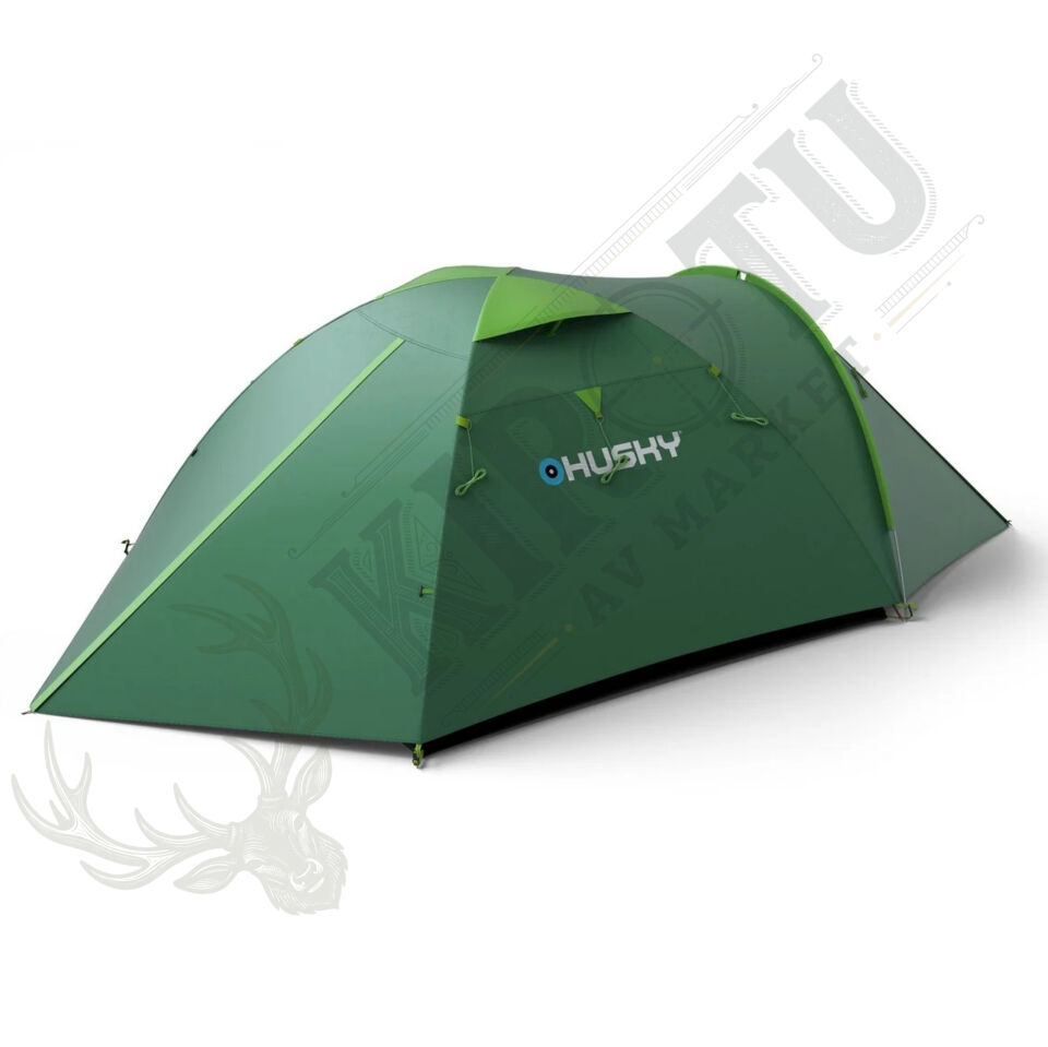 Husky Bizon Classic 3 Kişilik Çadır (Yeşil)