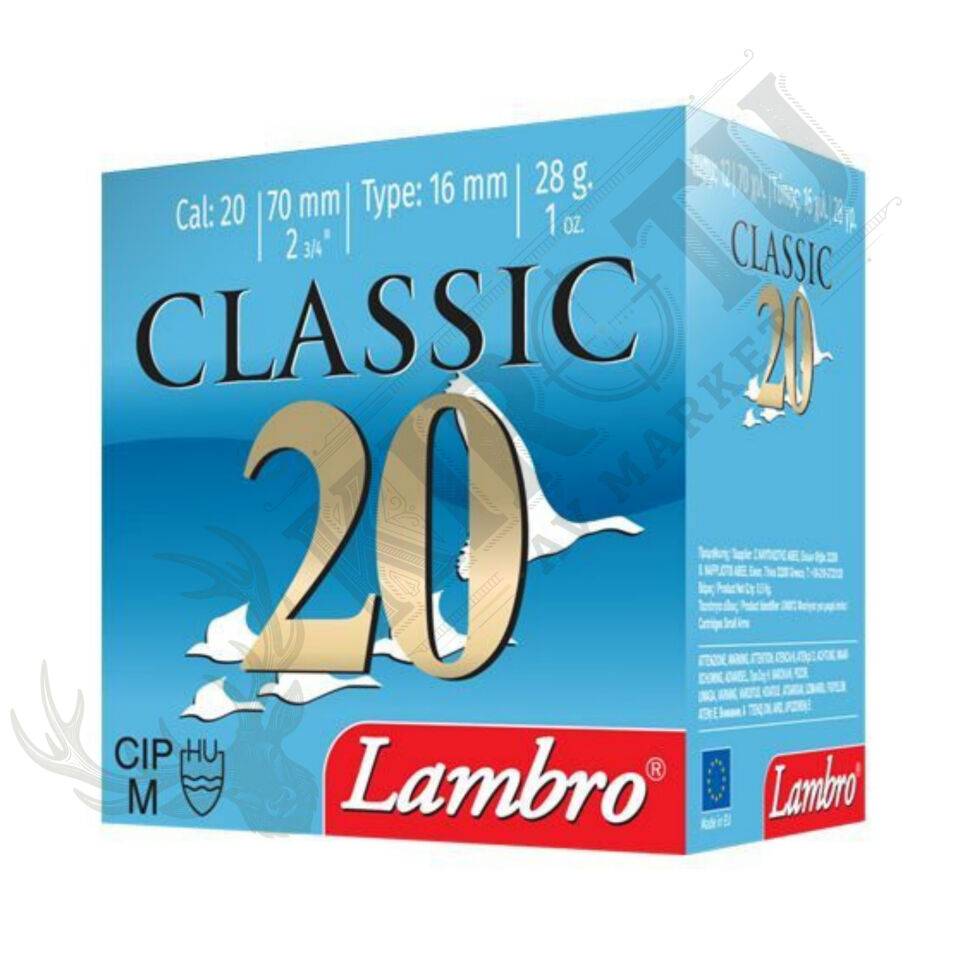 Lambro Classic Mavi 28 gr 20 Kalibre