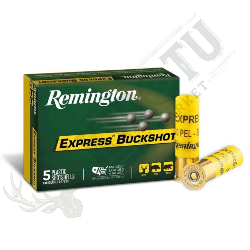 Remington Express Buckshot Şevrotin – 20 Cal. (2-3/4'') - 20 Bilye (USA)