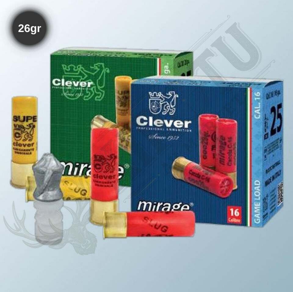 Mirage T3 20 Gauge - Slug 26gr  20 Kalibre