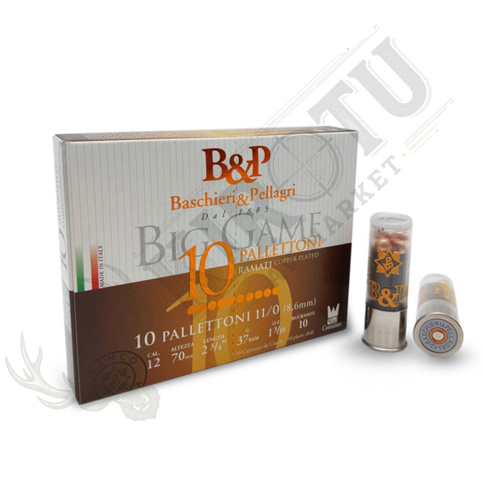 BIG GAME 10 PALLETTONI – COPPER PLATED