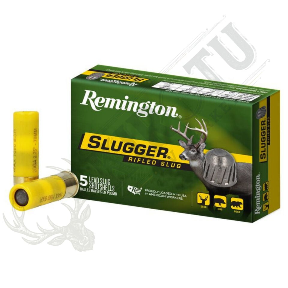 Remington Slugger Standard Tek Kurşun (Slug) – 20 Cal. (2-3/4'') - 17.72 gr (383 Grain / 5/8 oz) / 1580 fps