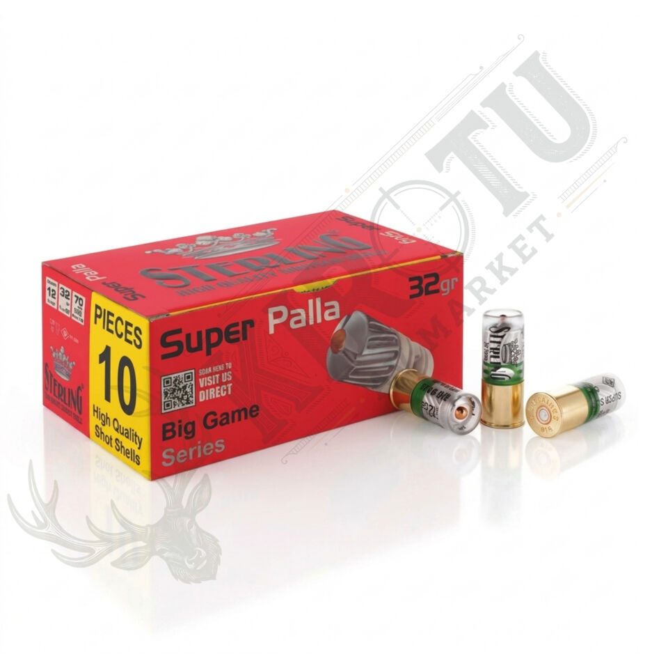 STERLING Big Game Serisi Super Slug 12 Cal