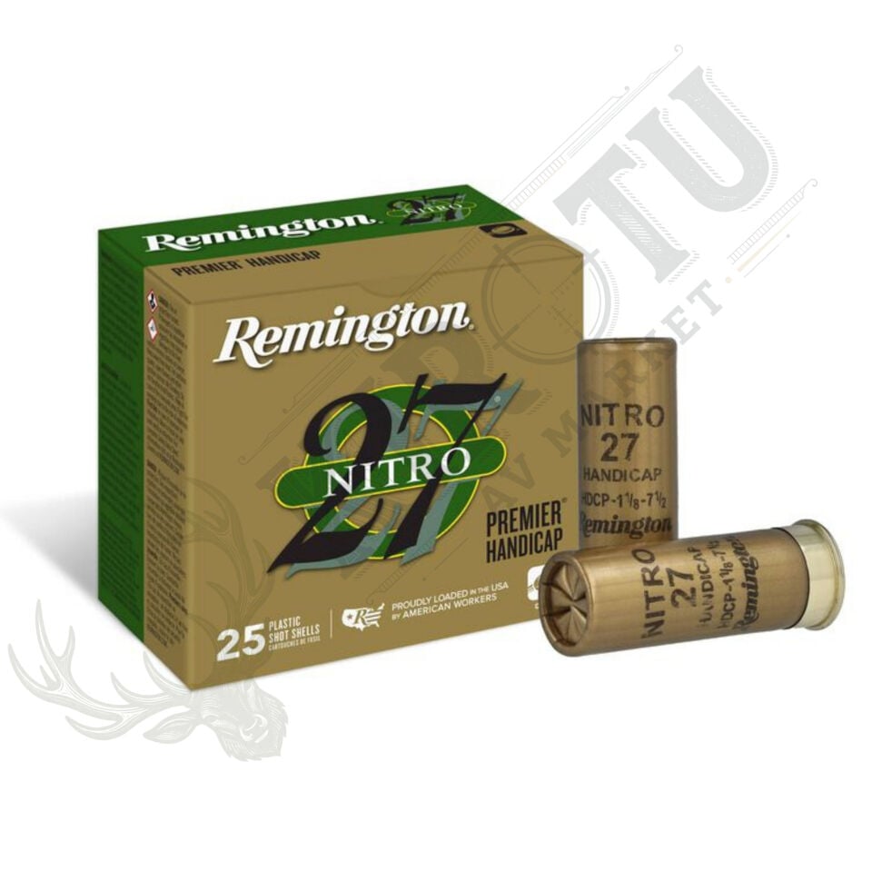 Remington Premier Nitro 27 Fişek – 12 Cal. (2-3/4'') - 31.89 gr Kurşun Saçma (USA)