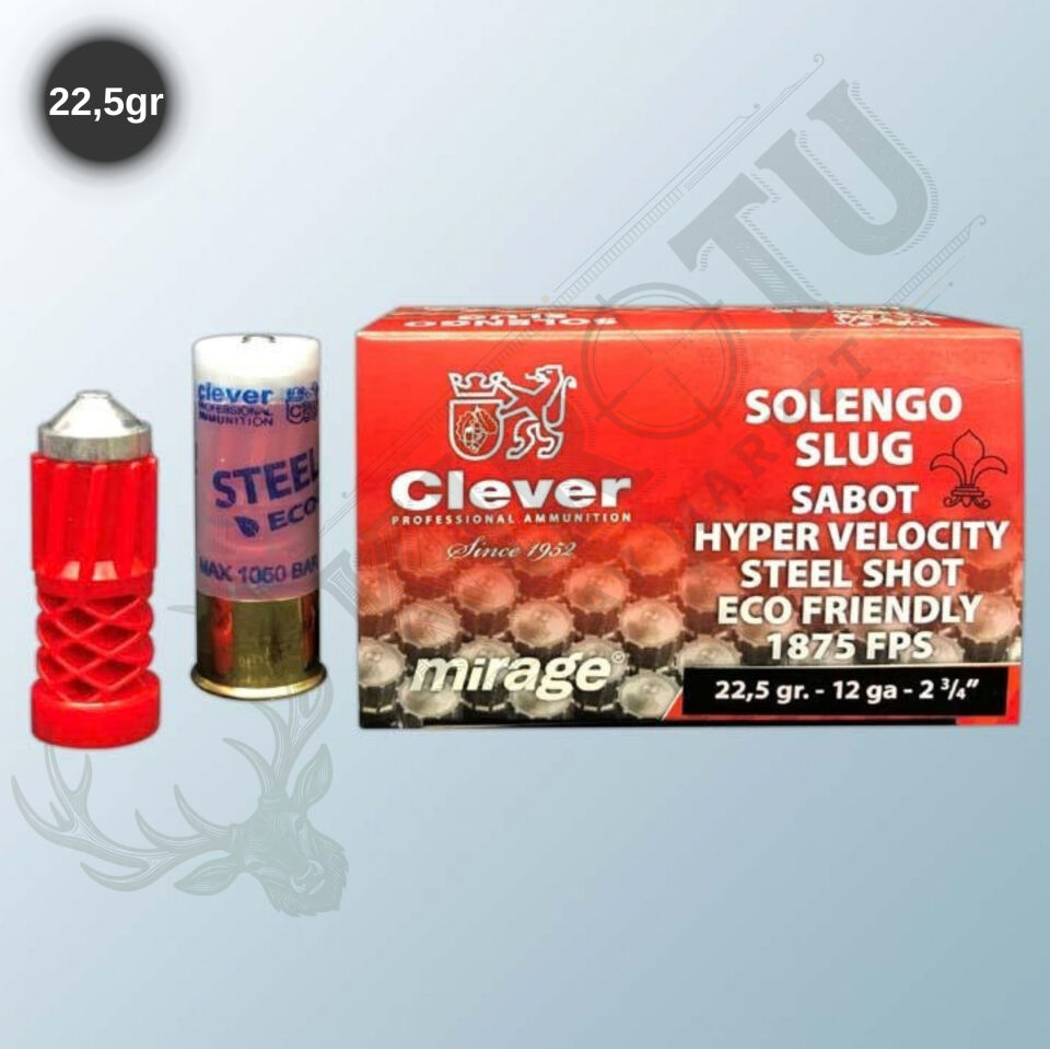 Mirage Palla Sabot Steel Shot 22,5 12 Kalibre