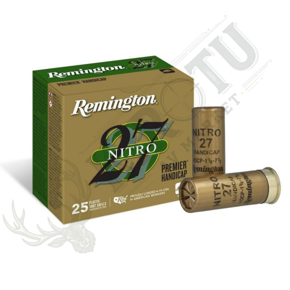 Remington Premier Nitro 27 Fişek – 12 Cal. (2-3/4'') - 28.35 gr (1 oz) Kurşun Saçma (USA)
