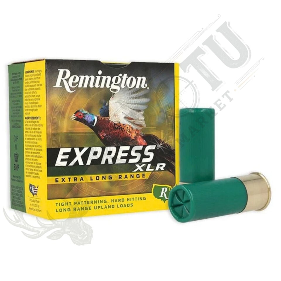 Remington Express Extra Long Range (XLR) Fişek – 12 Cal. (2-3/4'') - 31.89 gr (USA)
