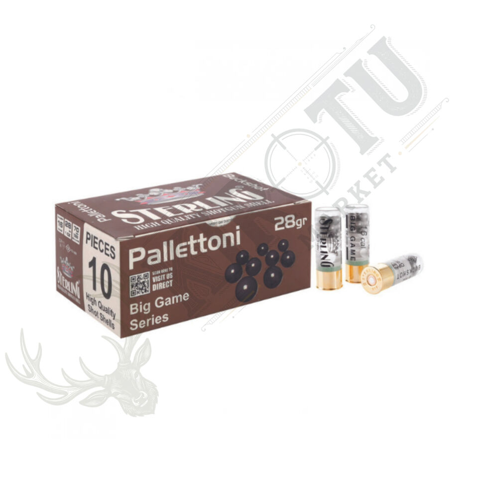 STERLING Big Game Serisi Buckshot 16 Cal