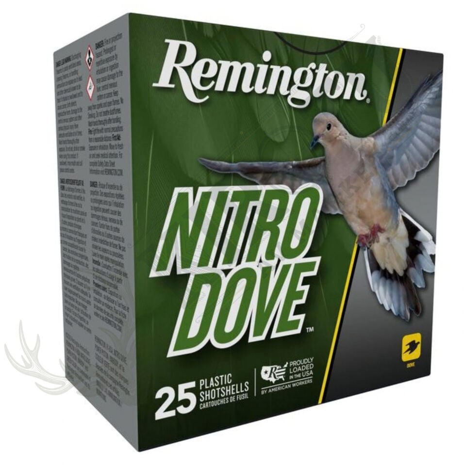Remington Premier Nitro Dove Fişek – 20 Cal. (2-3/4'') - 28.35 gr (1 oz) Kurşun Saçma (USA)