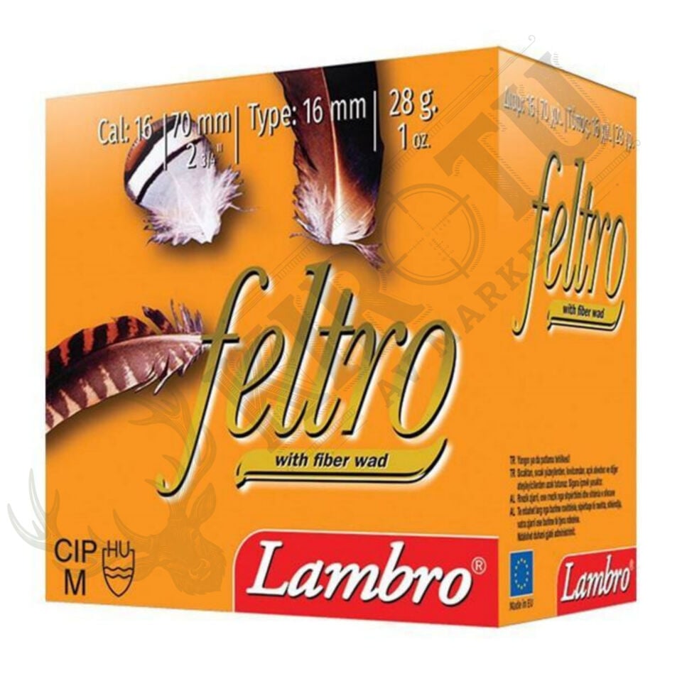 Lambro Feltro Keçe Tapalı 28 gr 16 Kalibre
