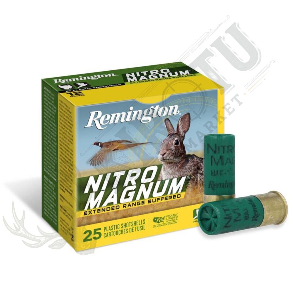Remington Nitro Magnum Fişek – 12 Cal. (2-3/4'') - 42.52 gr Kurşun Saçma (USA)