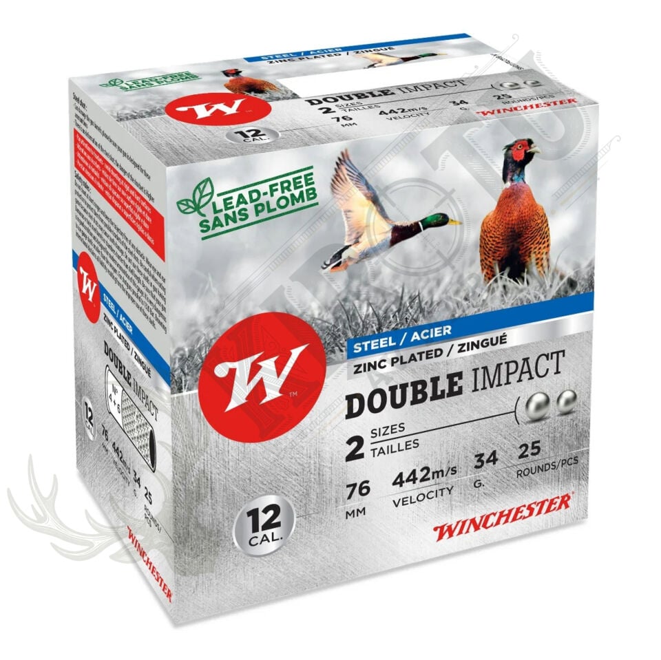 Winchester Double Impact 12 Kalibre 34g Av Fişeği