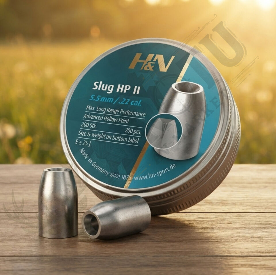 H&N Slug HP 5.5 mm (.22 Caliber) 30 Grain Havalı Tüfek Saçması