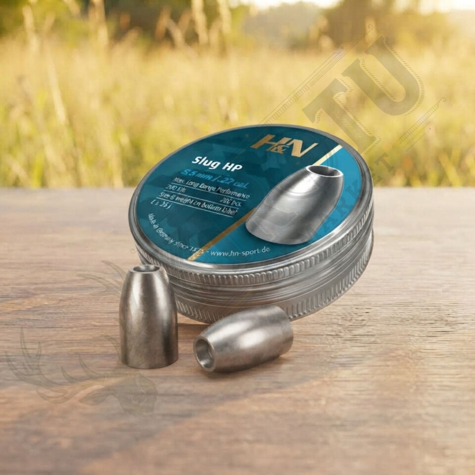 H&N Slug HP 5.5 mm (.22 Caliber) 21 Grain Havalı Tüfek Saçması
