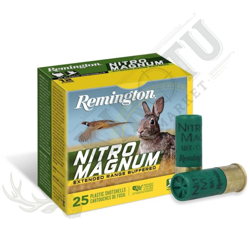 Remington Nitro Magnum Fişek – 12 Cal. (3'' Magnum) - 53.16 gr Kurşun Saçma (USA)